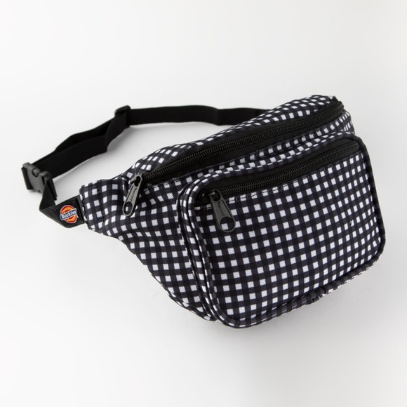 dickies checkered fanny pack